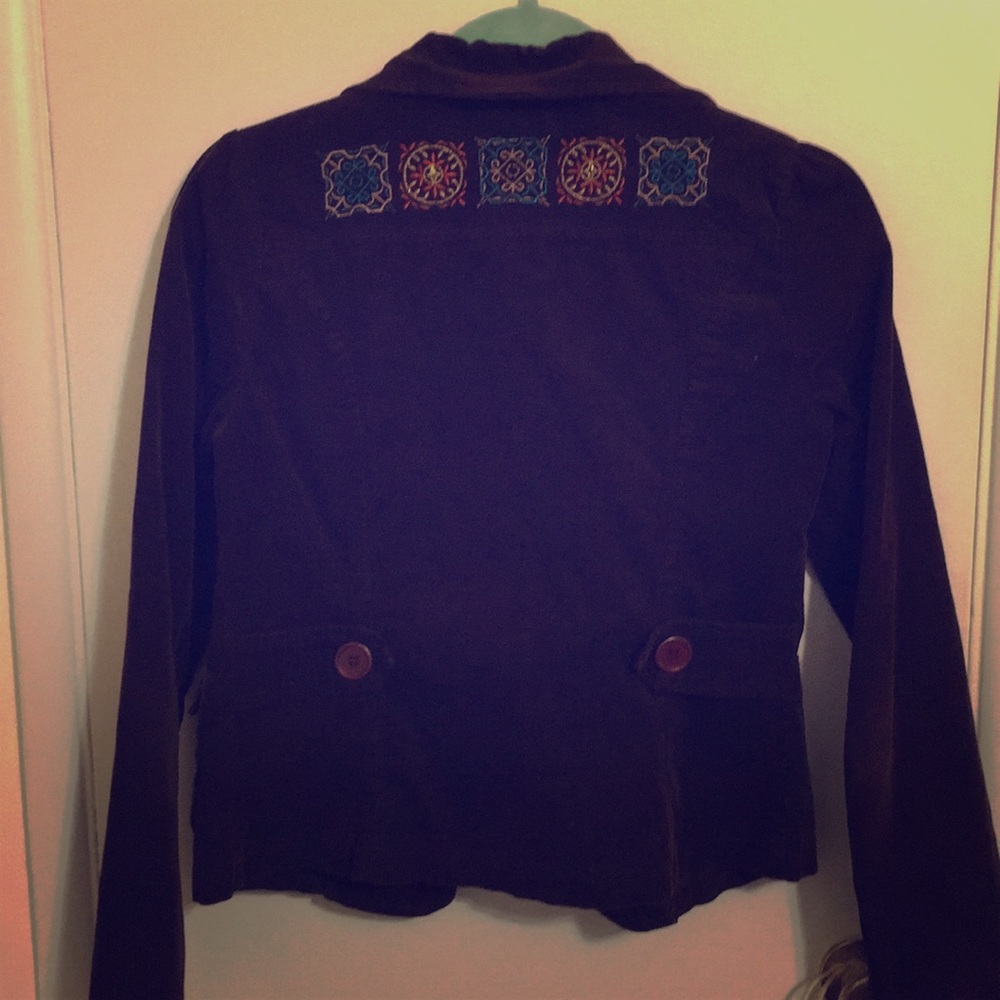 Velvet blazer